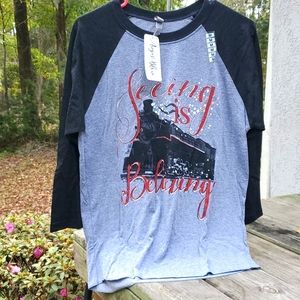 Seeing is Believing Christians shirt med